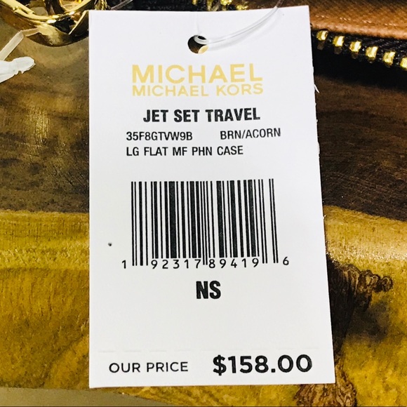 Michael Kors Jet Set Travel Phone Case Wallet - Picture 8 of 8